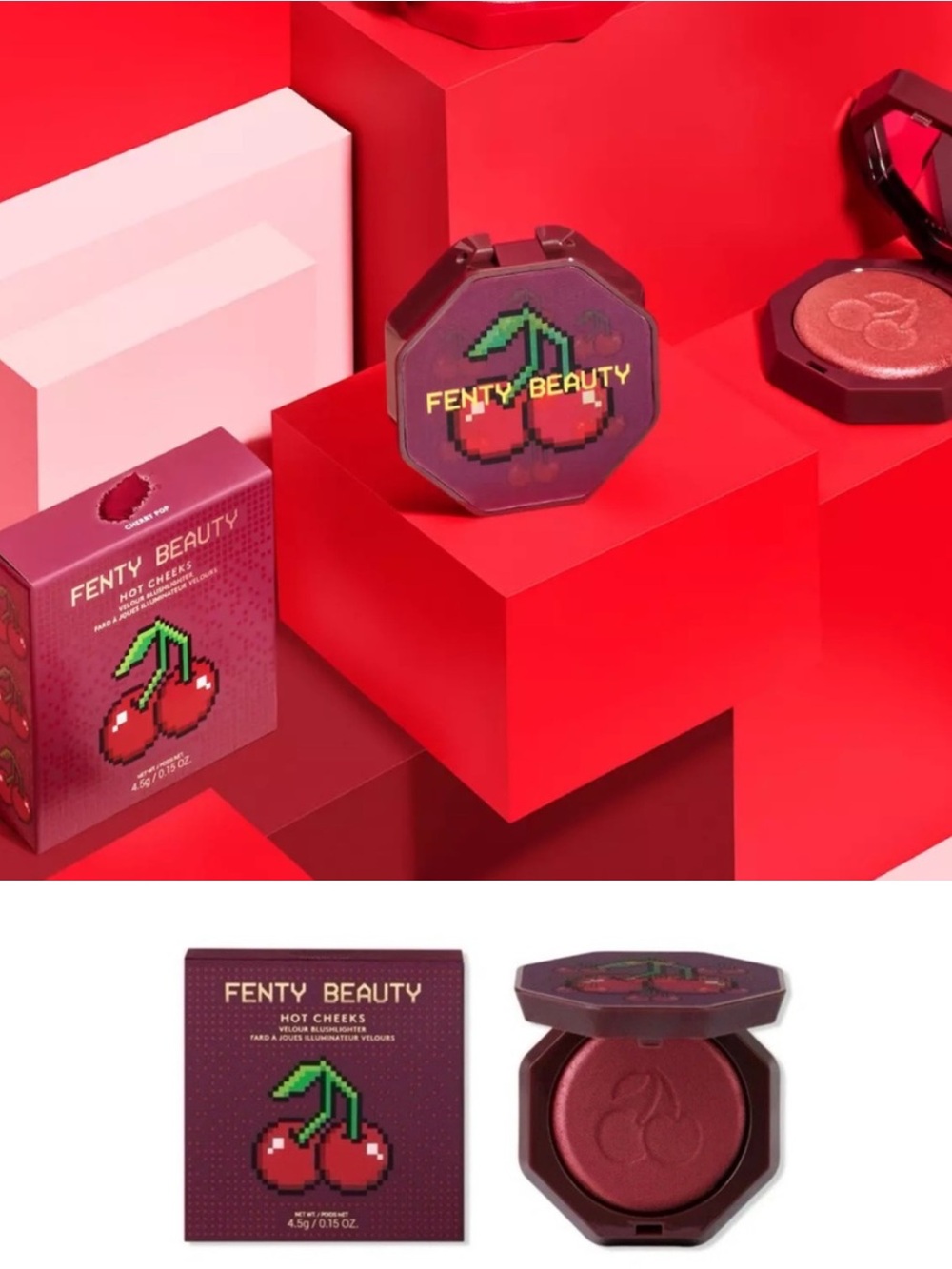 FENTY CHERRIEZ HOT CHEEKS VELOUR HIGHLIGHTER